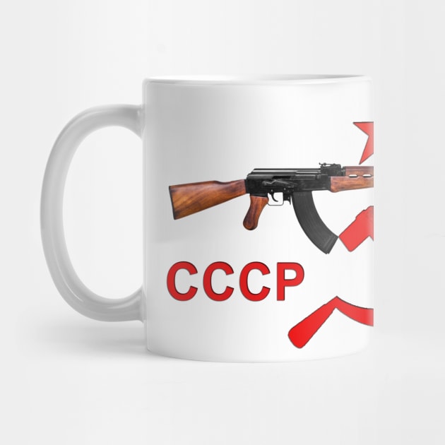 cccp star - ak47 by hottehue